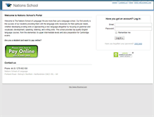 Tablet Screenshot of nationsschool.niftyschool.com